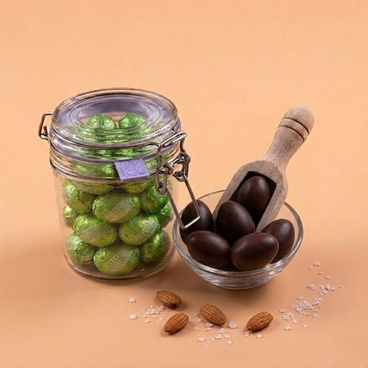 Verpieter me niet, Tony's Vegan Paaseitjes Puur amandel zeezout