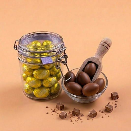 Verpieter me niet, Tony's Paaseitjes Melkchocolade noga