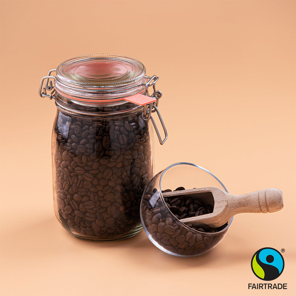 Gezeilde Biologische koffiebonen Dark Roast