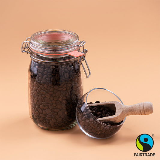 Gezeilde Biologische koffiebonen Dark Roast