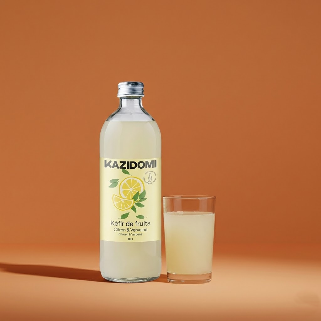 Kazidomi Bio Citroen Verbena Kefir