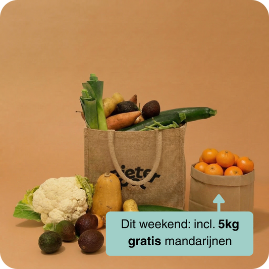 Groentetas (bezorgd op wo & do)