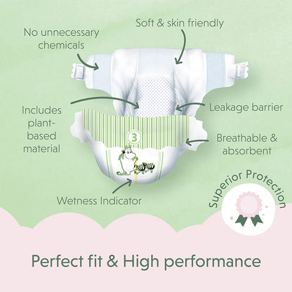 Moomin Baby luiers maat 3 (5-8 kg)