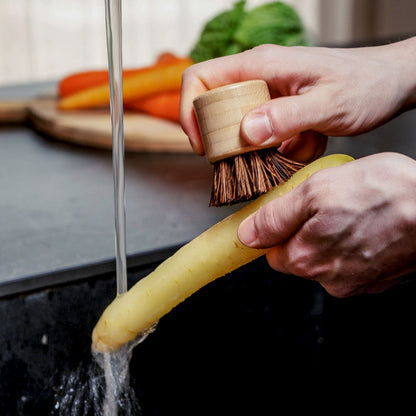 Bamboe schrobborstel