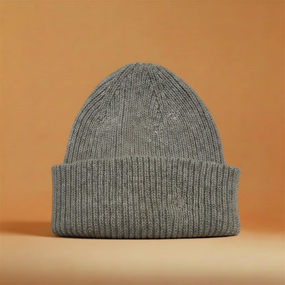 Merinowol muts, zandkleur