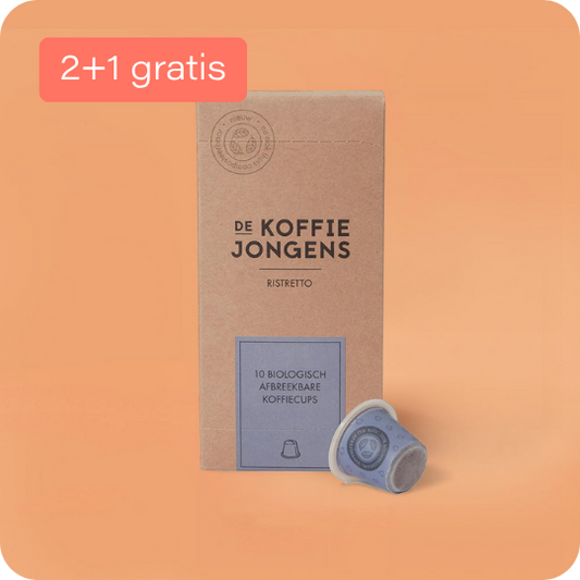 Bio Ristretto koffie cups, 10 stuks