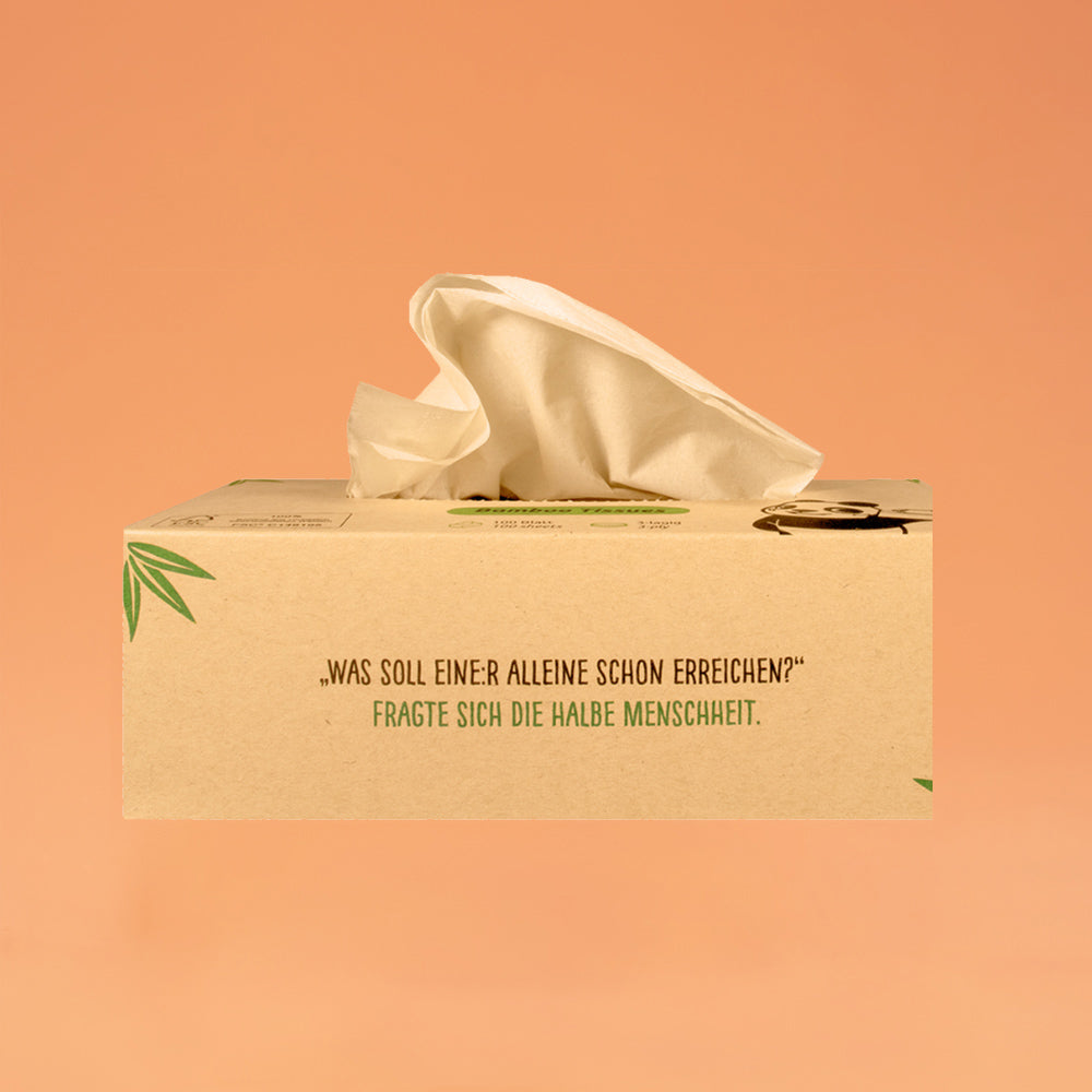 Bamboe tissues 100 stuks
