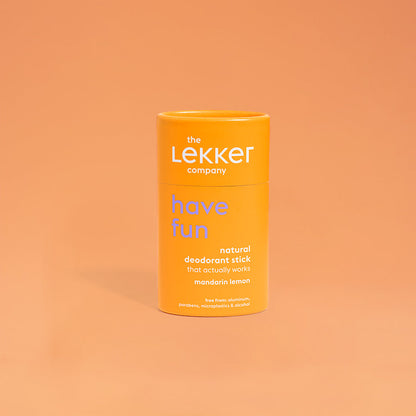 The Lekker Deo stick - have fun