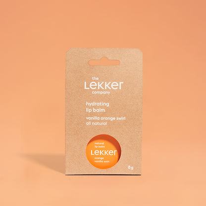 Lippenbalsem - orange vanilla swirl