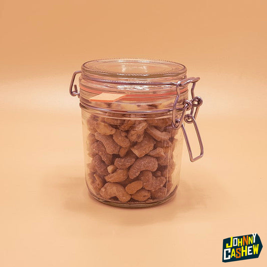 Cashewnoten, honing-zeezout