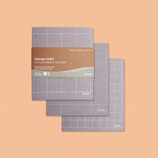 Sponsdoeken, herbruikbaar 3 stuks